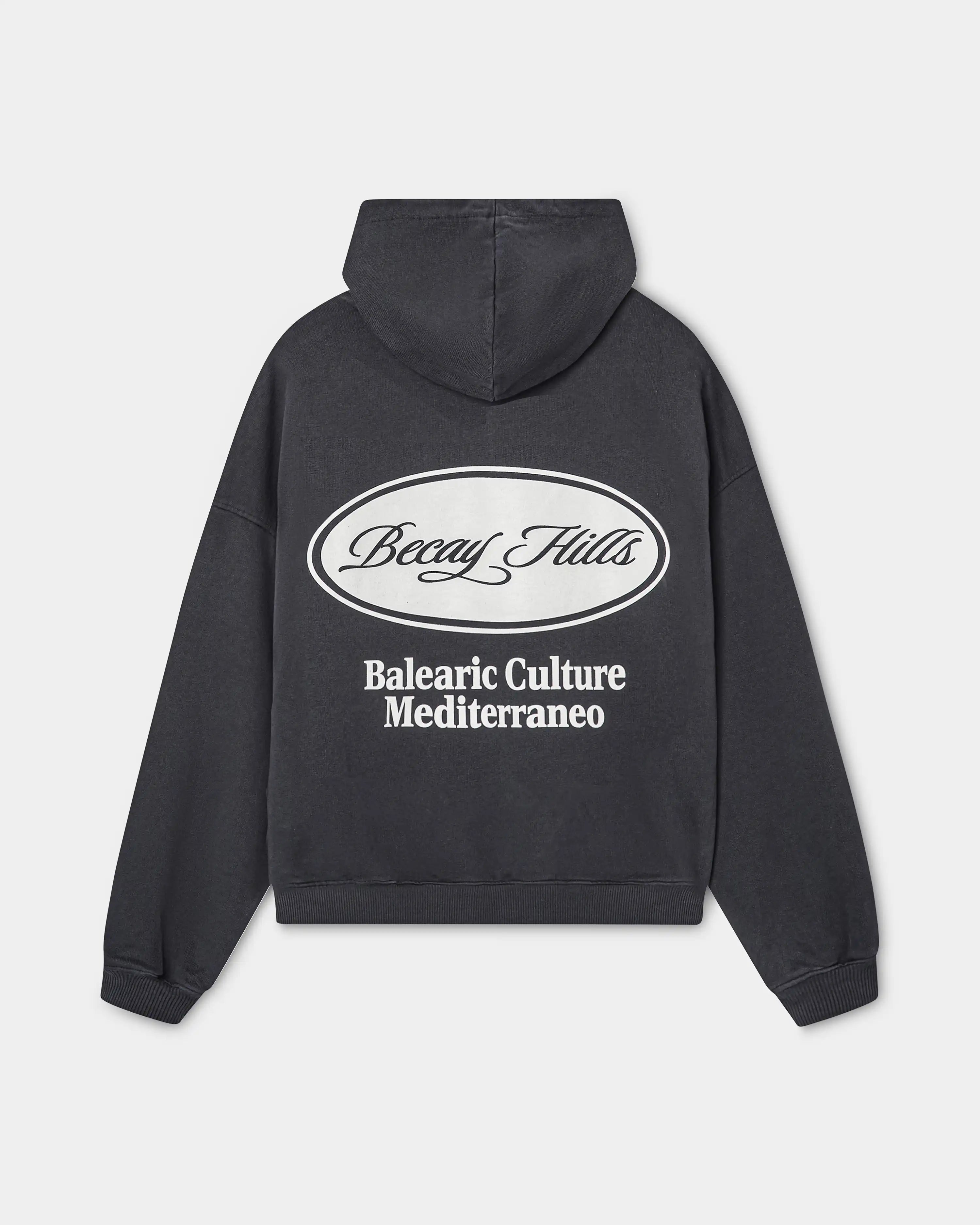 Stamp Hoodie Black