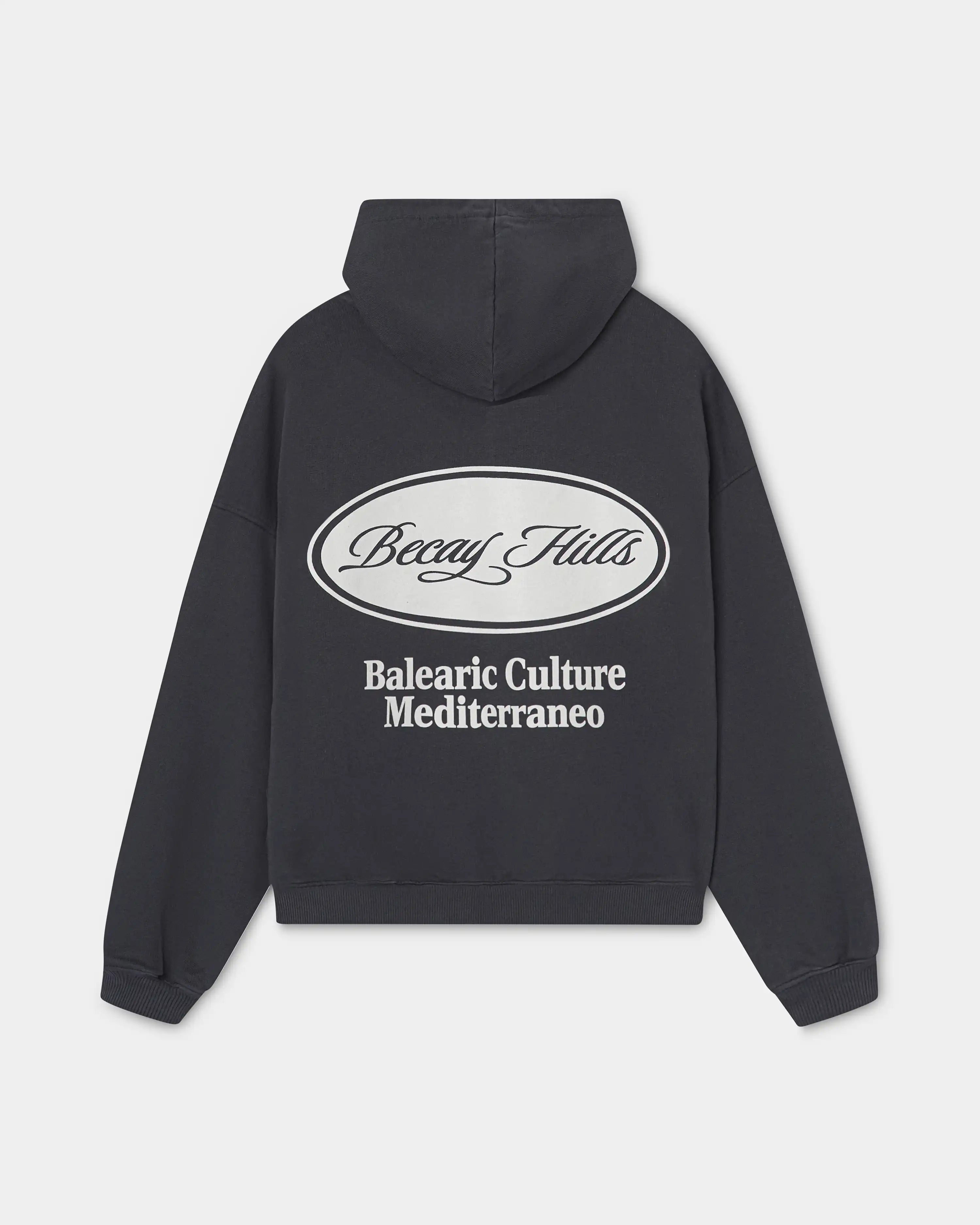 Stamp Hoodie Black