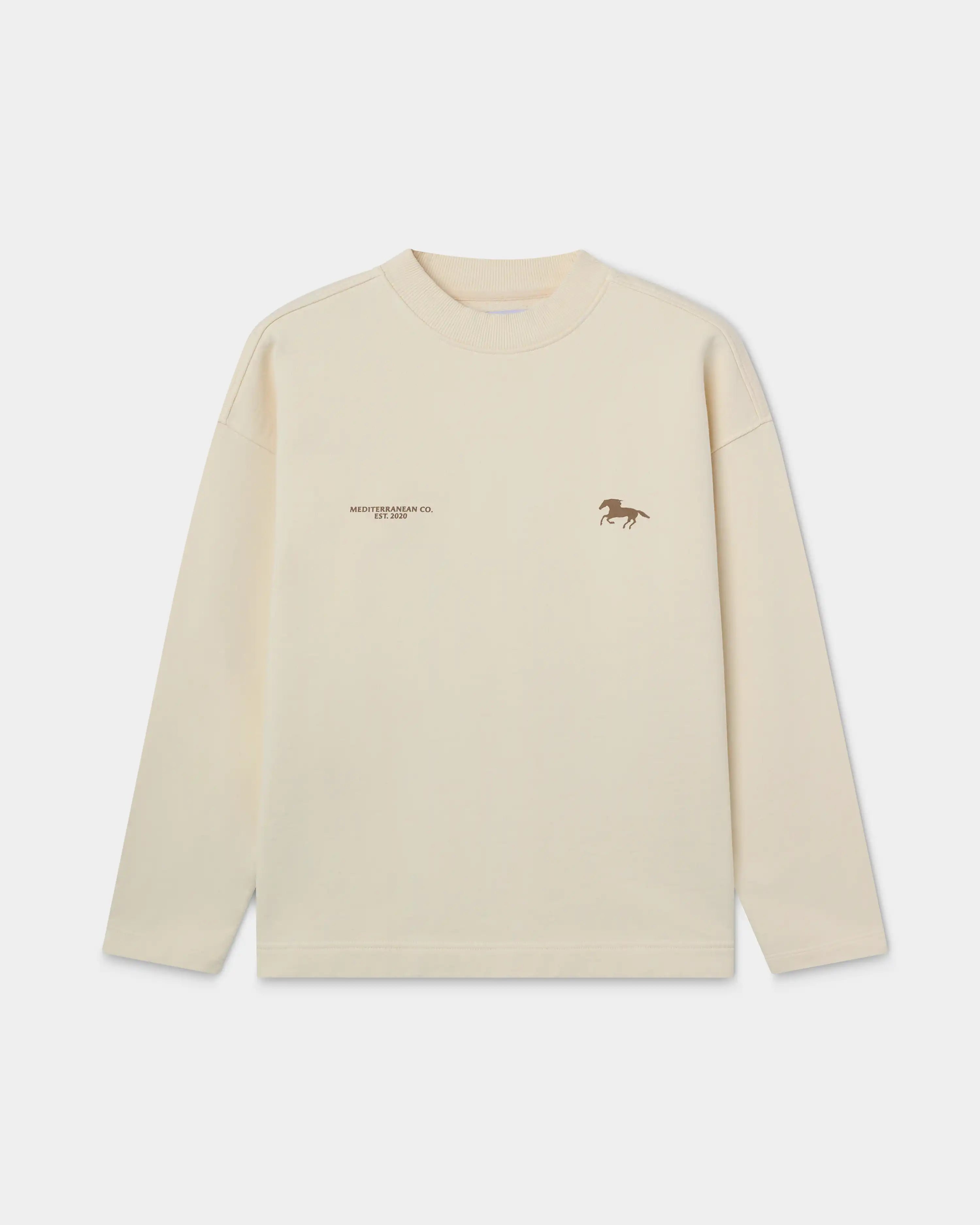Old West Crewneck Cream