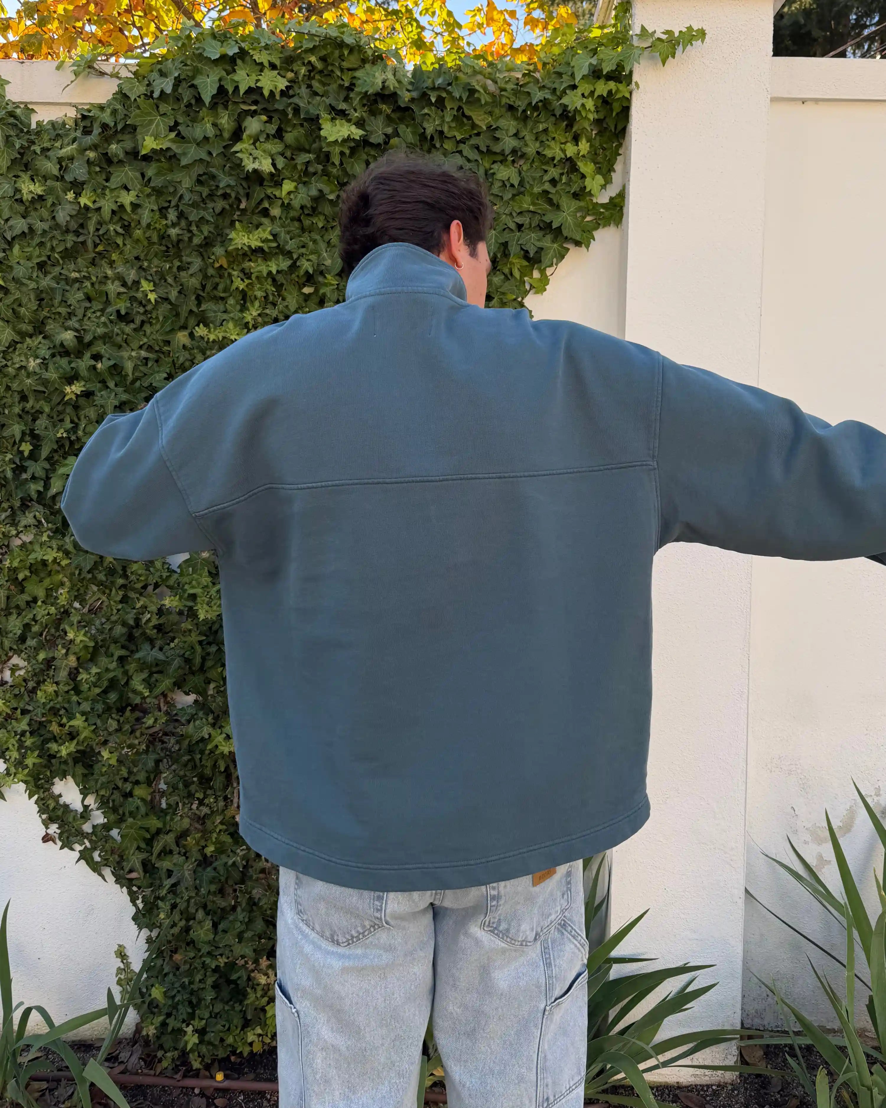 Founder Halfzip Green