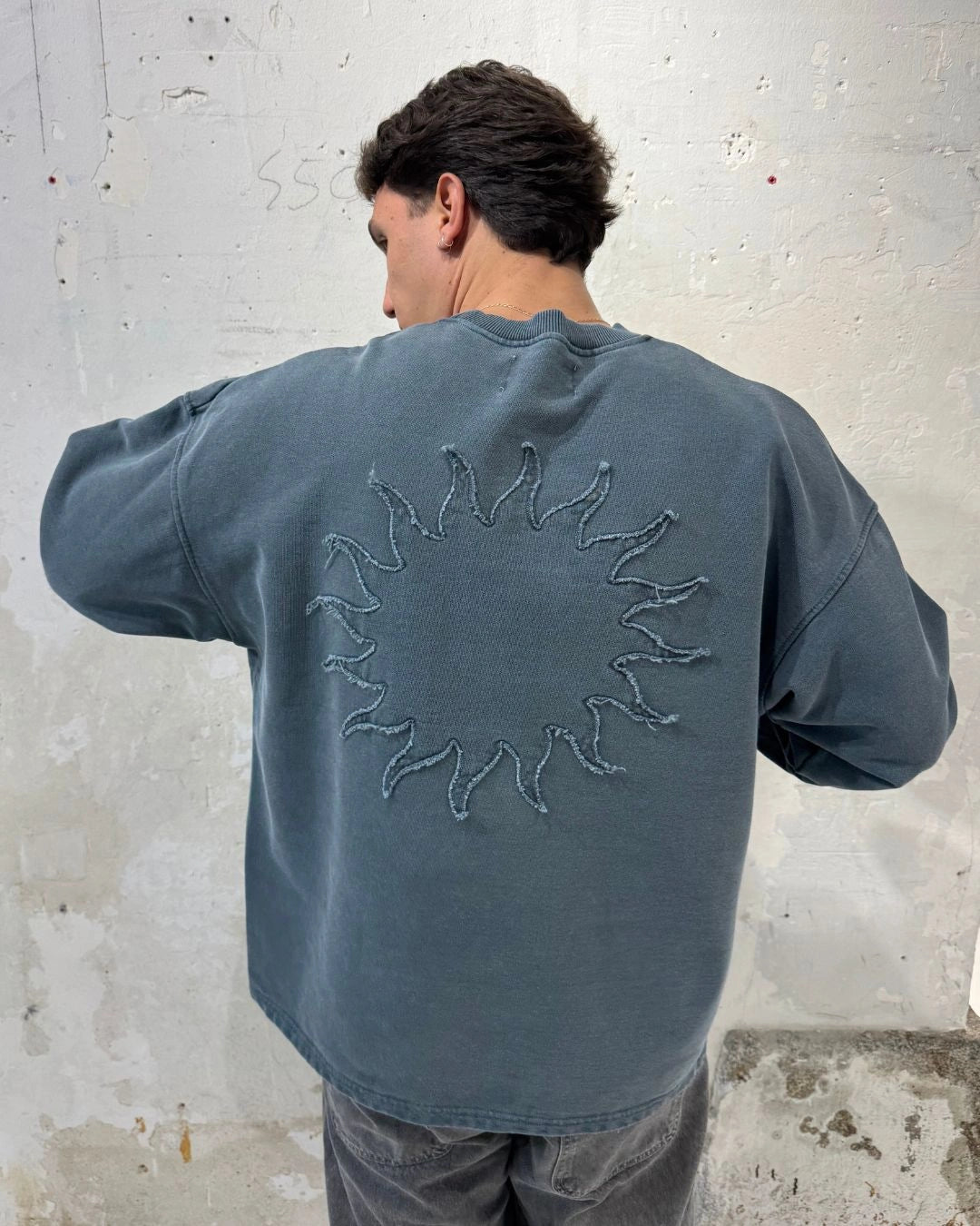 Sun Crewneck Green