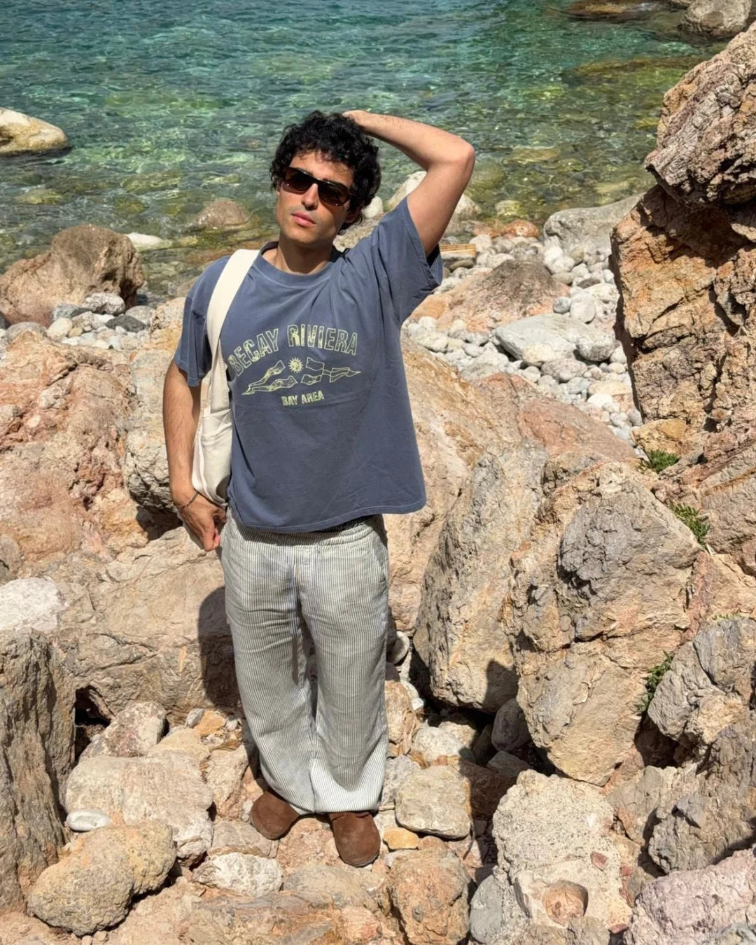Flags T-Shirt Navy