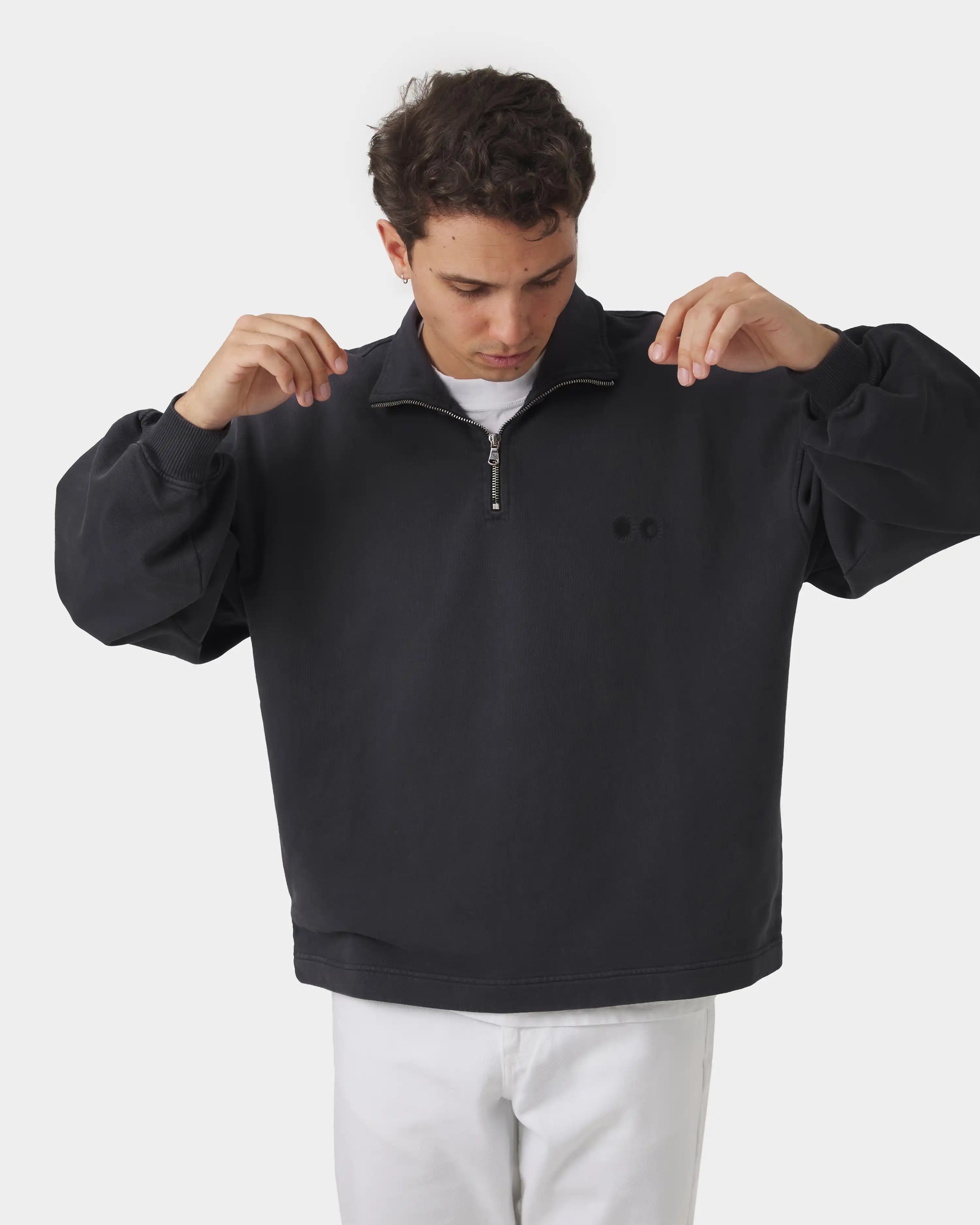 Founder Halfzip Grey