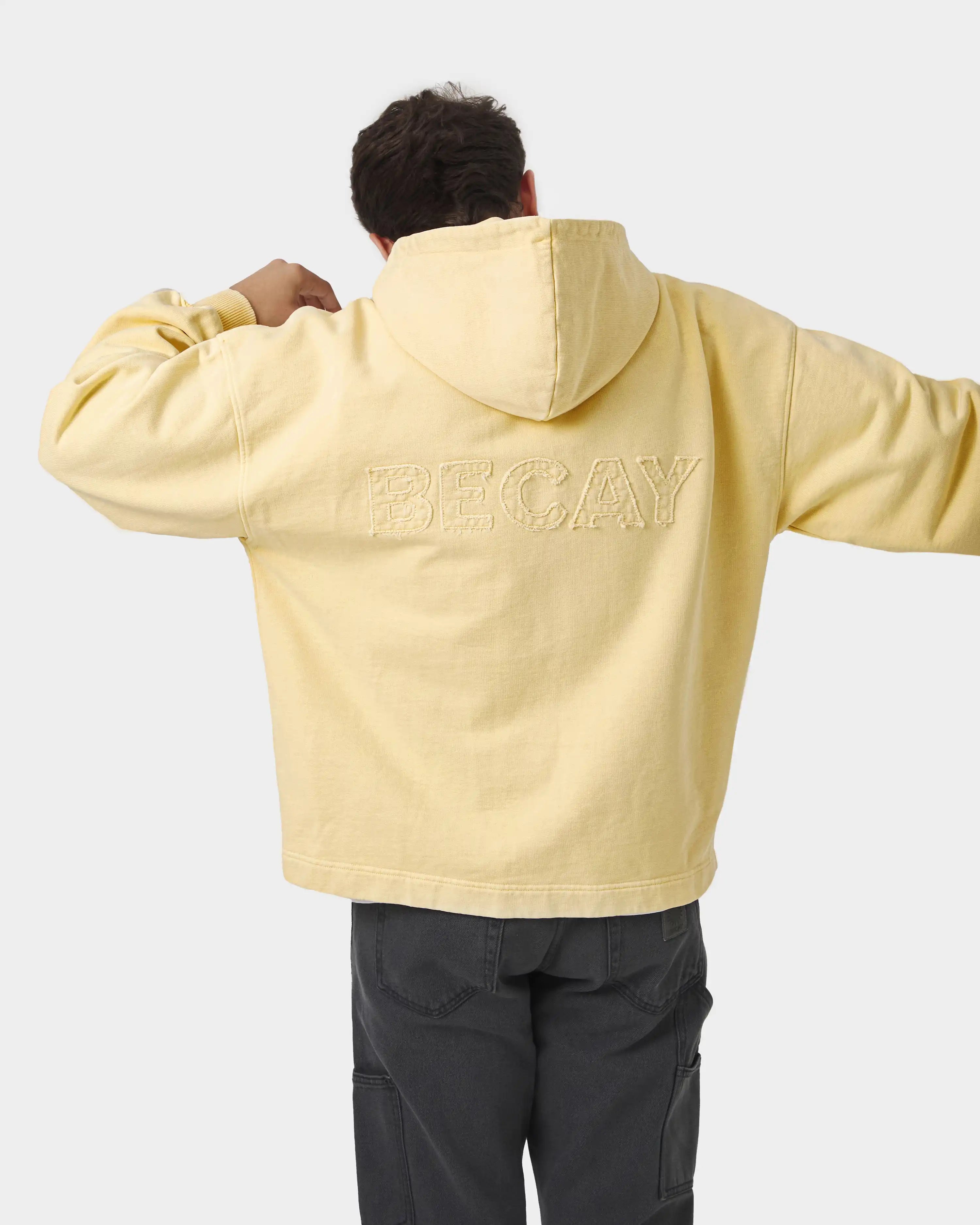 Patch Full Zip Yellow