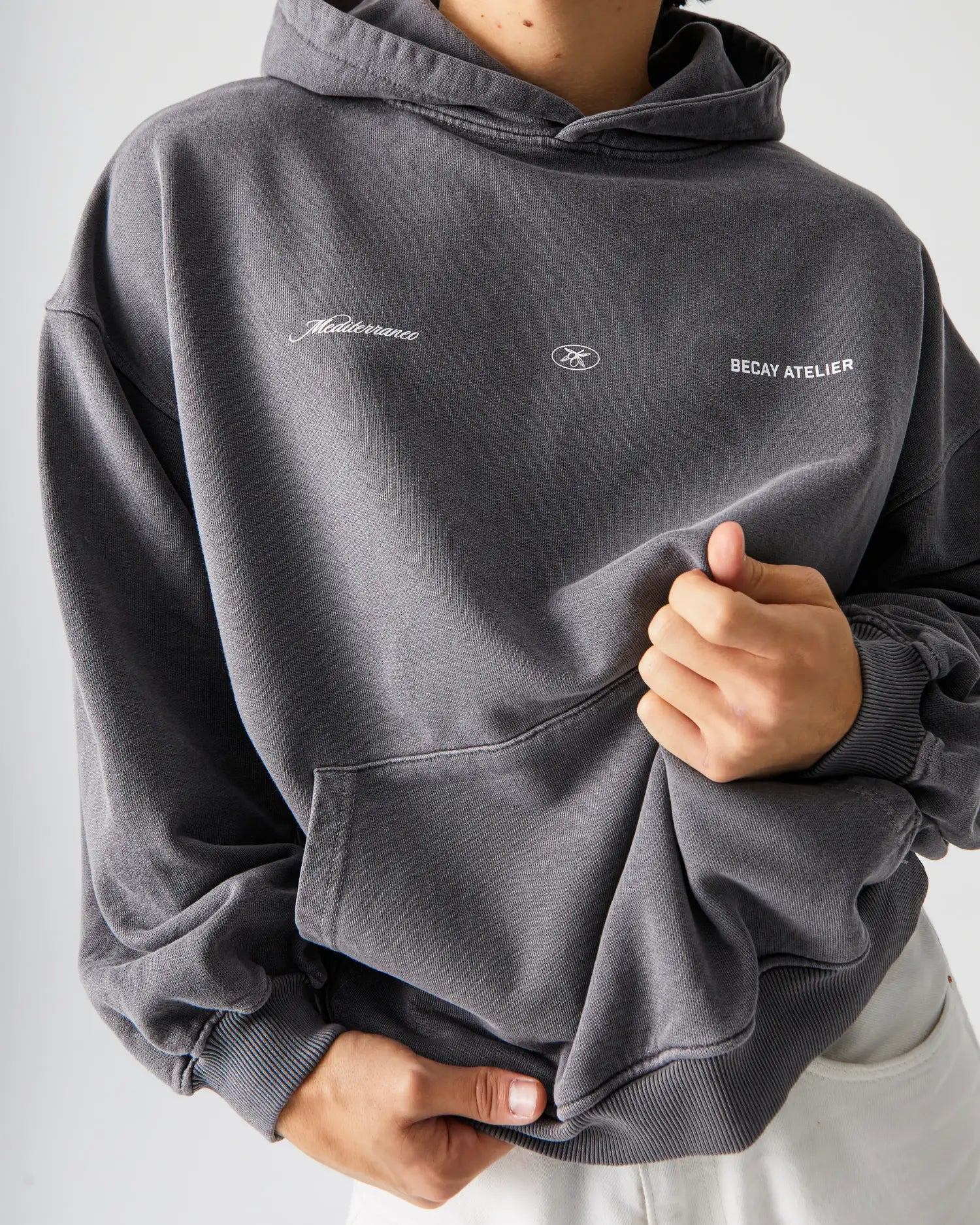 Insignia Hoodie Gray