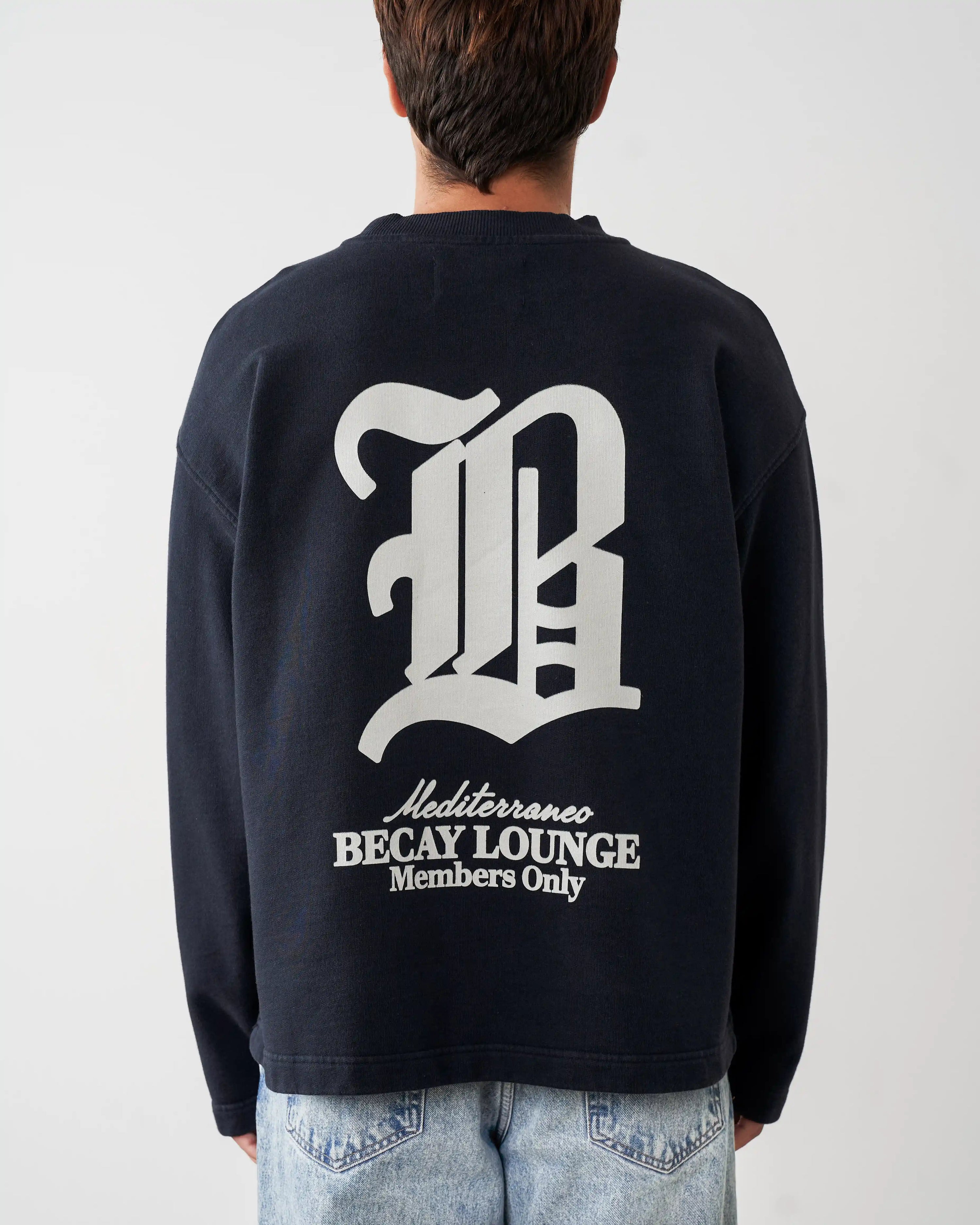 Lounge Crewneck Navy