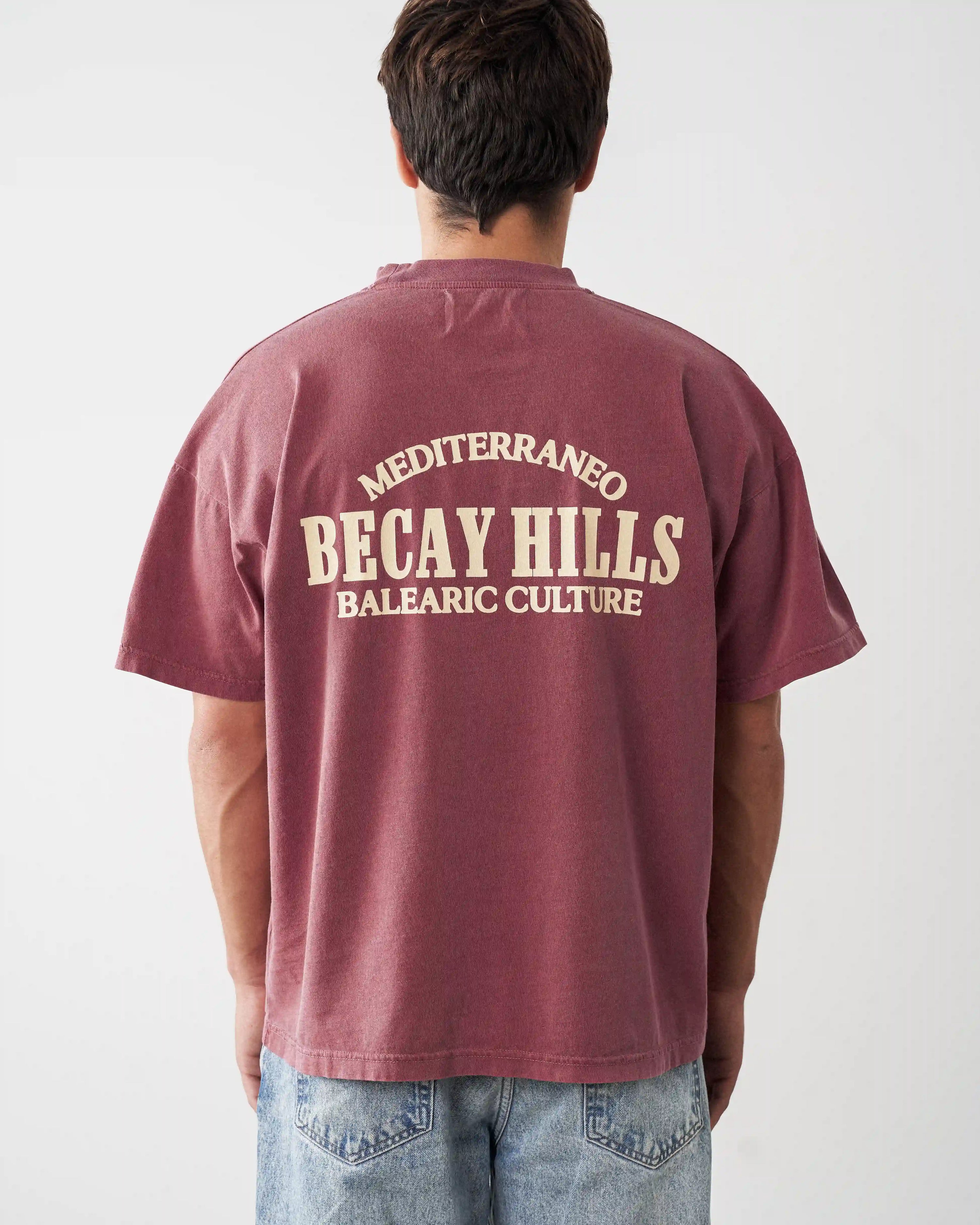 Hills T-Shirt Wine