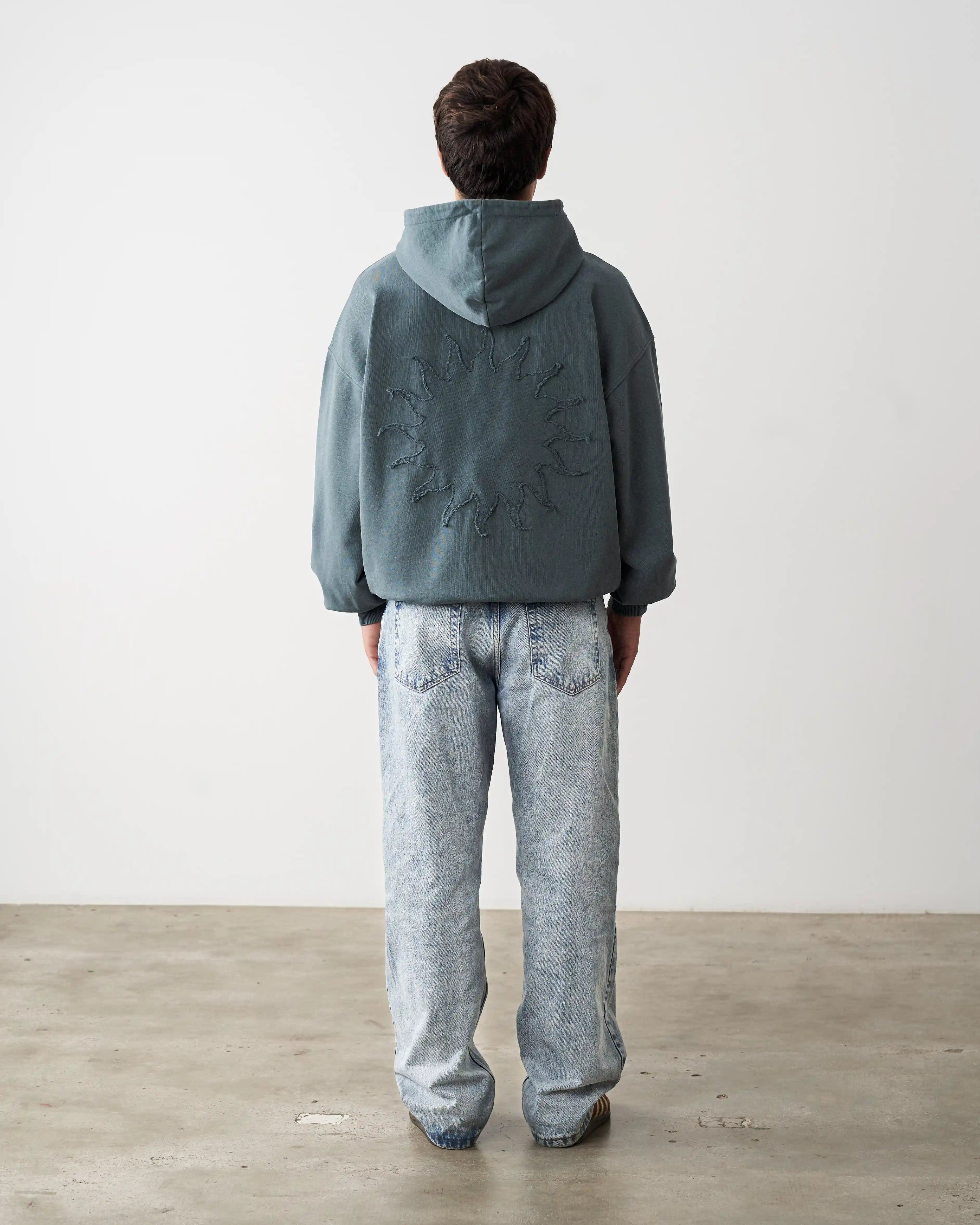 Sun Hoodie Green