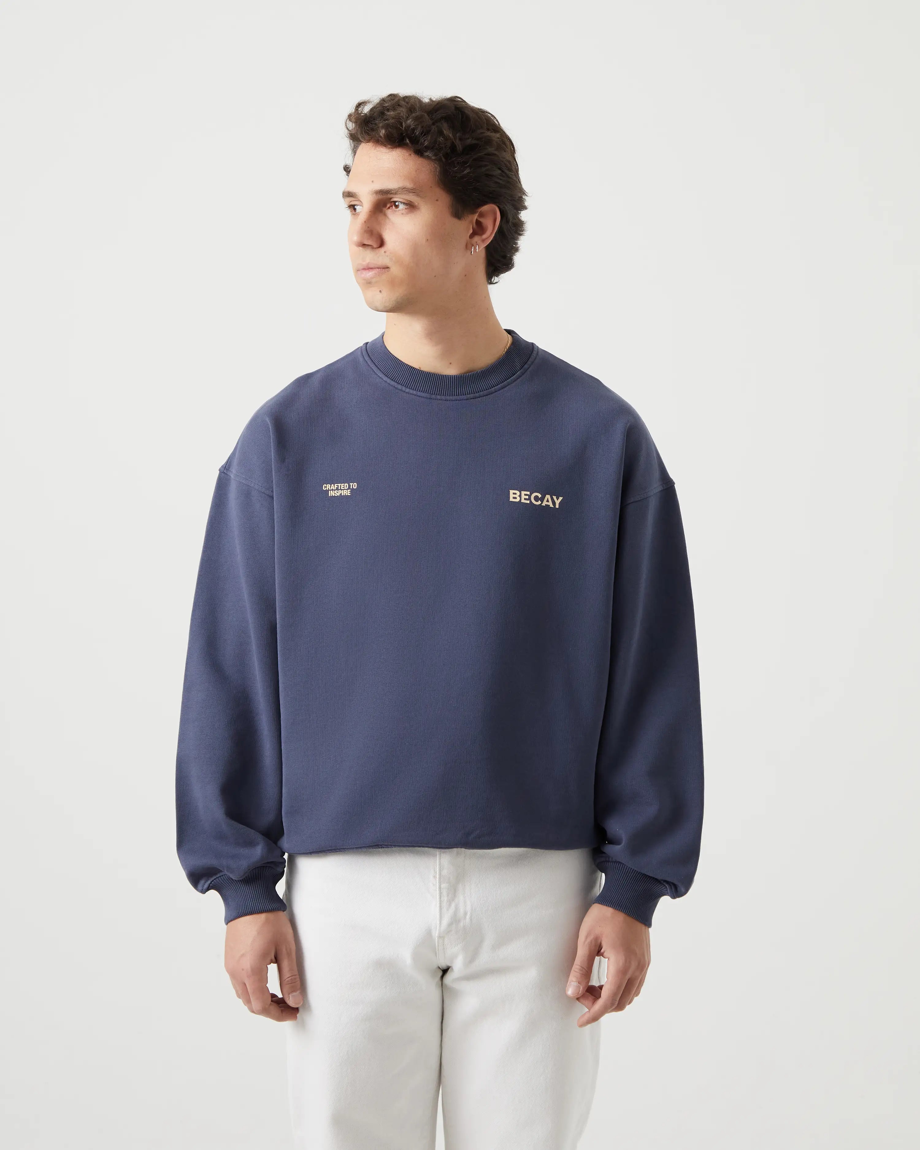 Icon Crewneck Blue