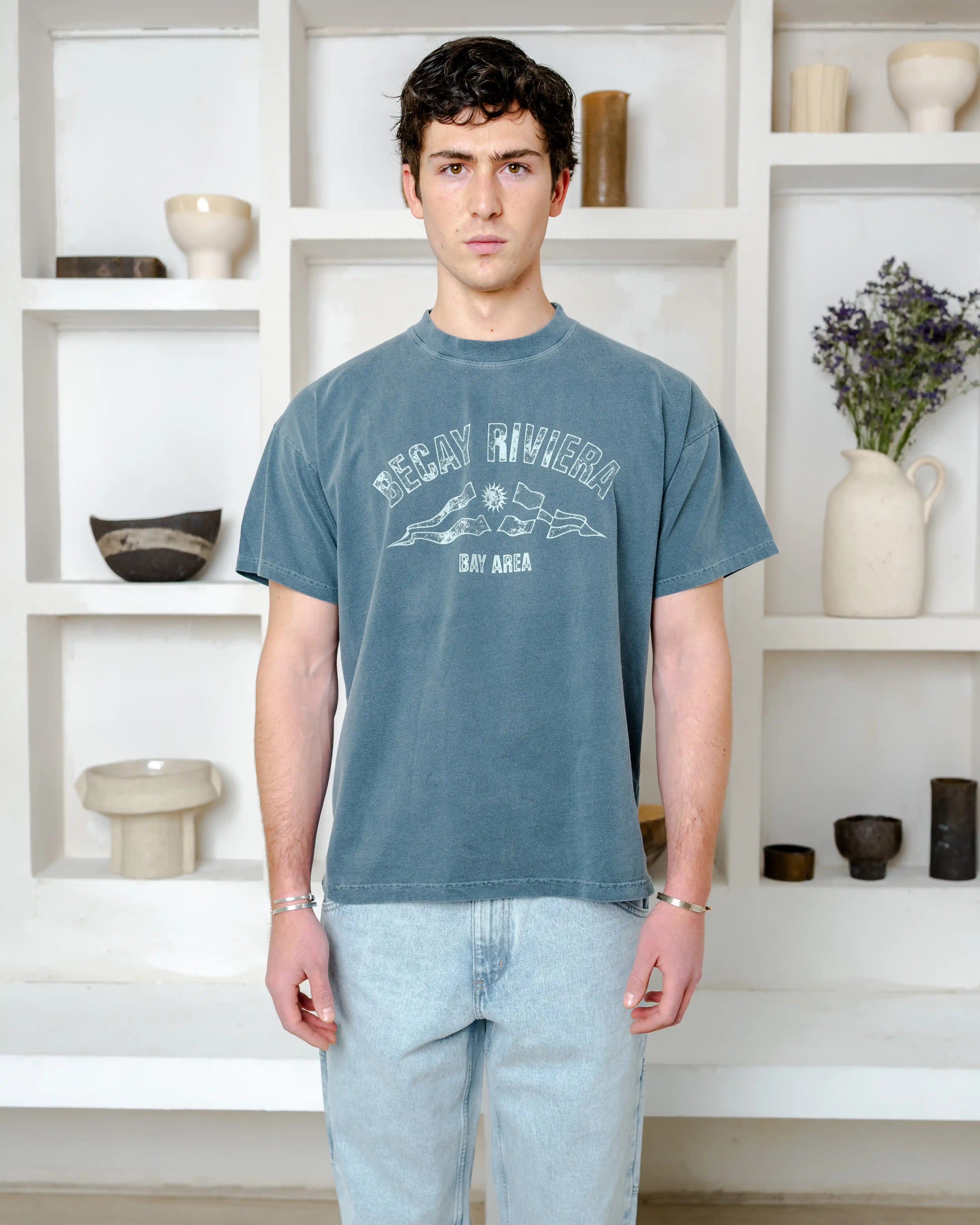 Flags T-Shirt Green