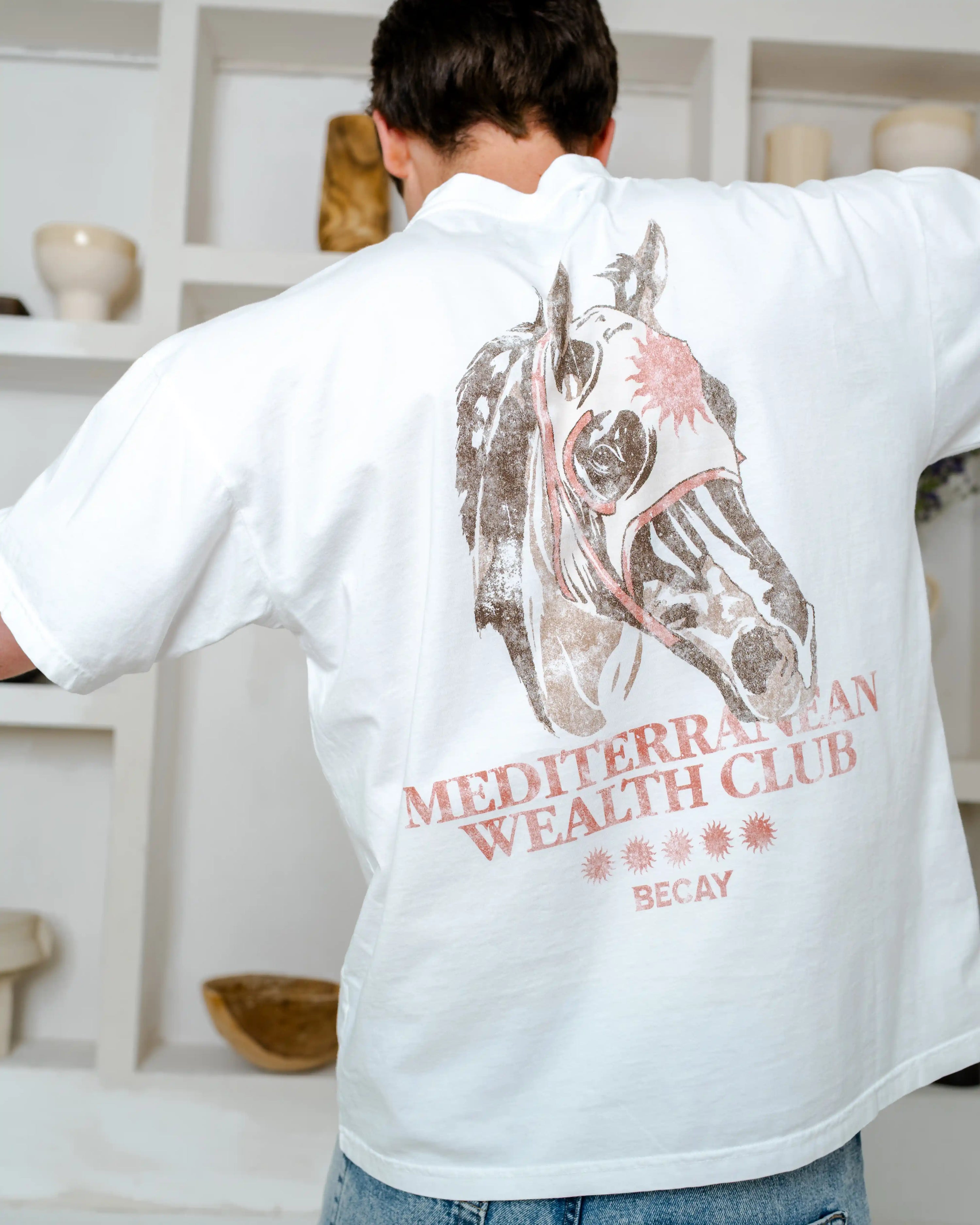 Horse Mask White