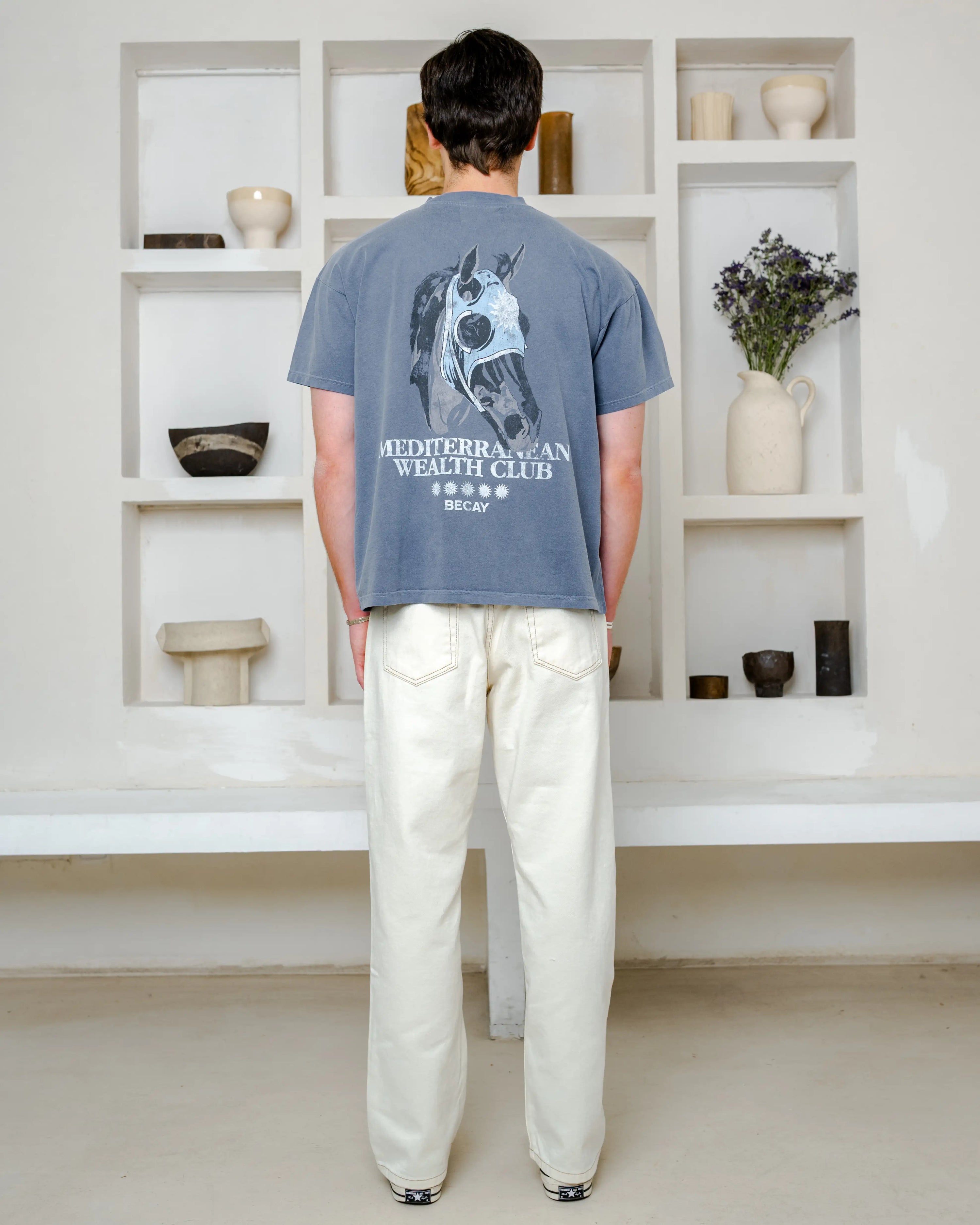Horse Mask Blue