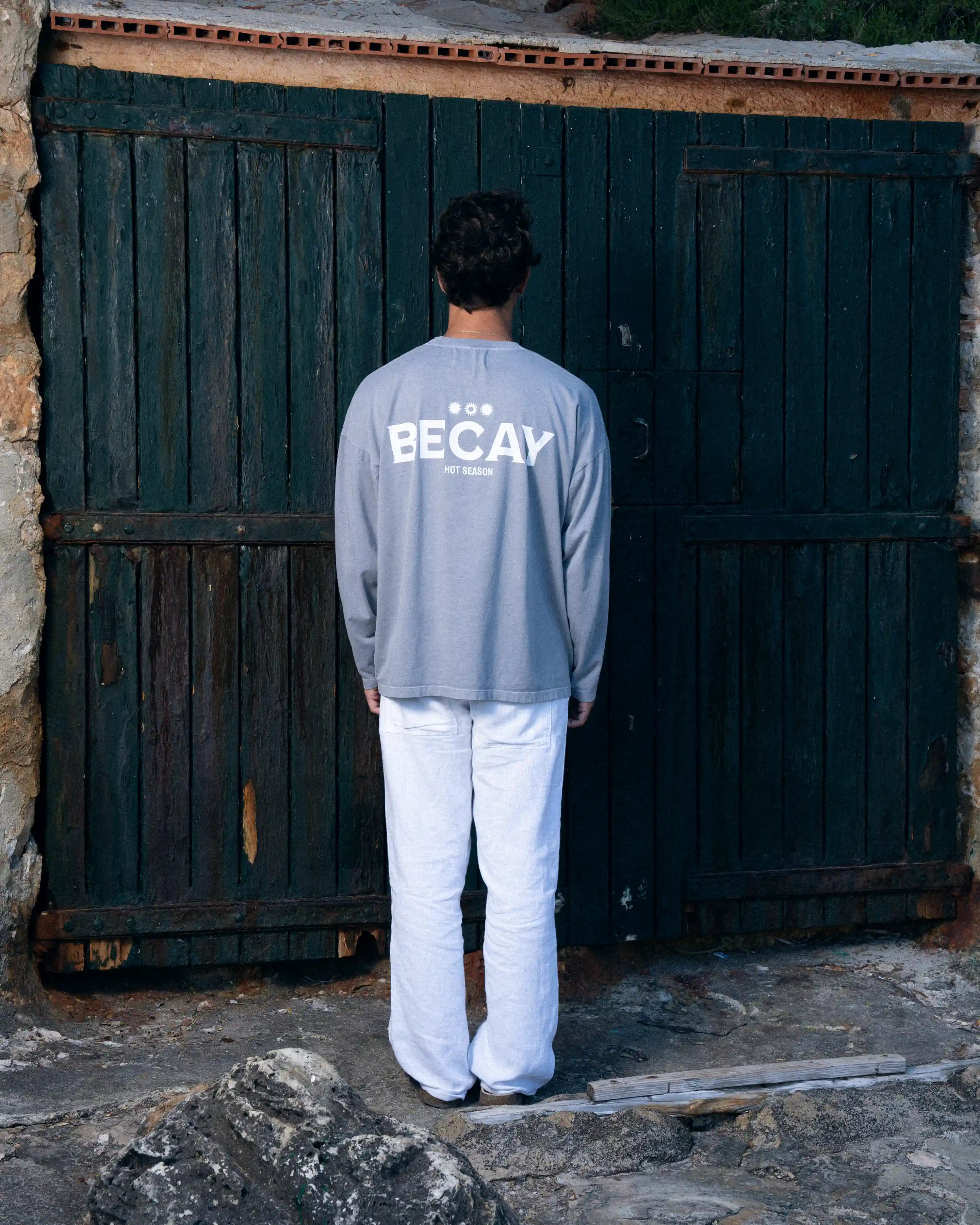 Travis Long Sleeve Gray