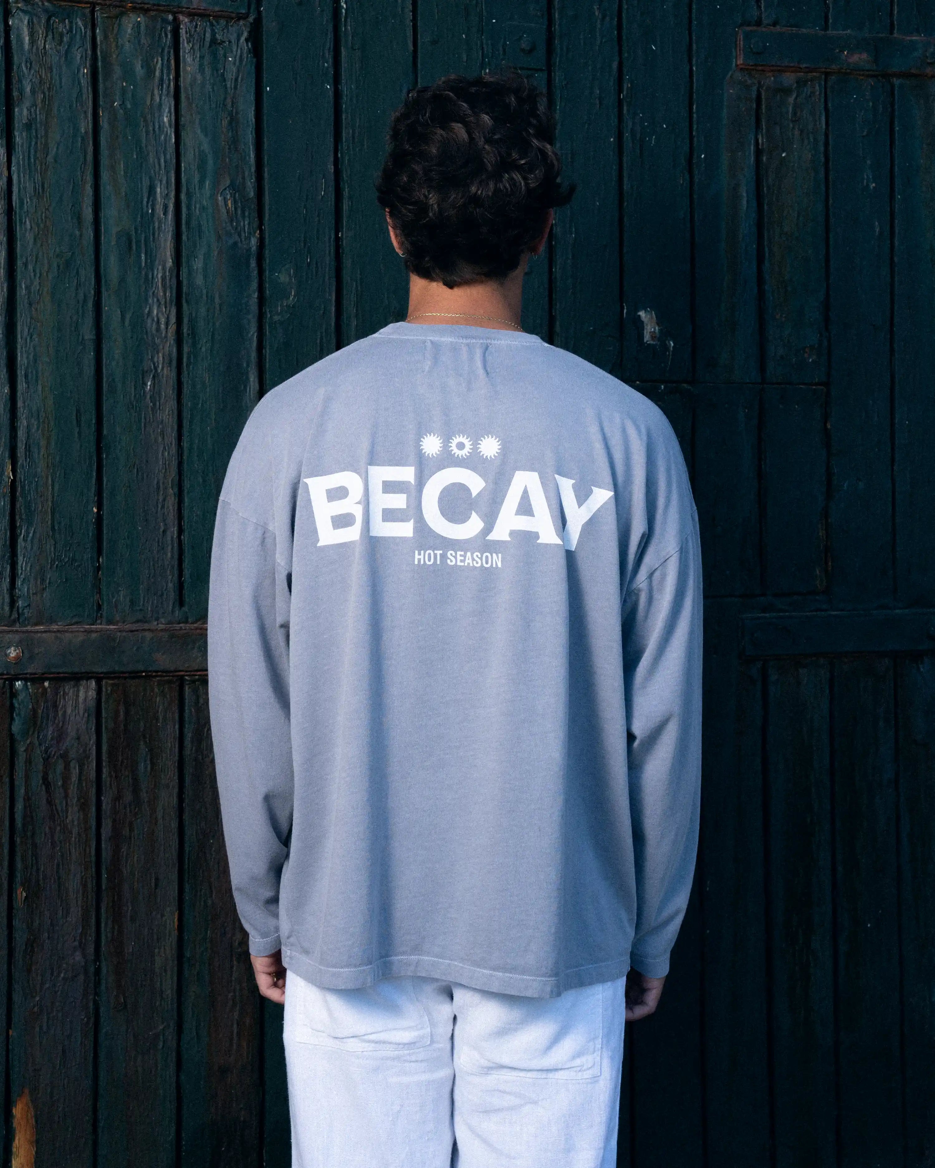 Travis Long Sleeve Gray