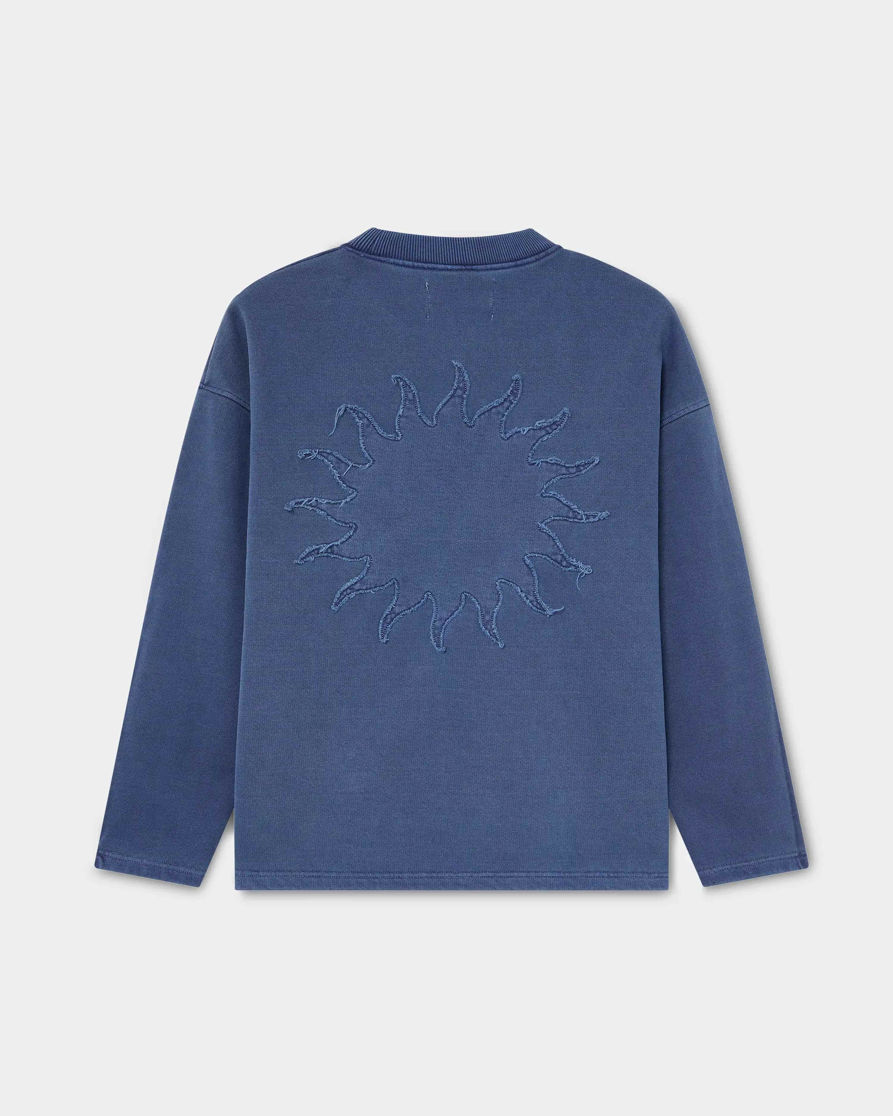 Sun Crewneck Blue
