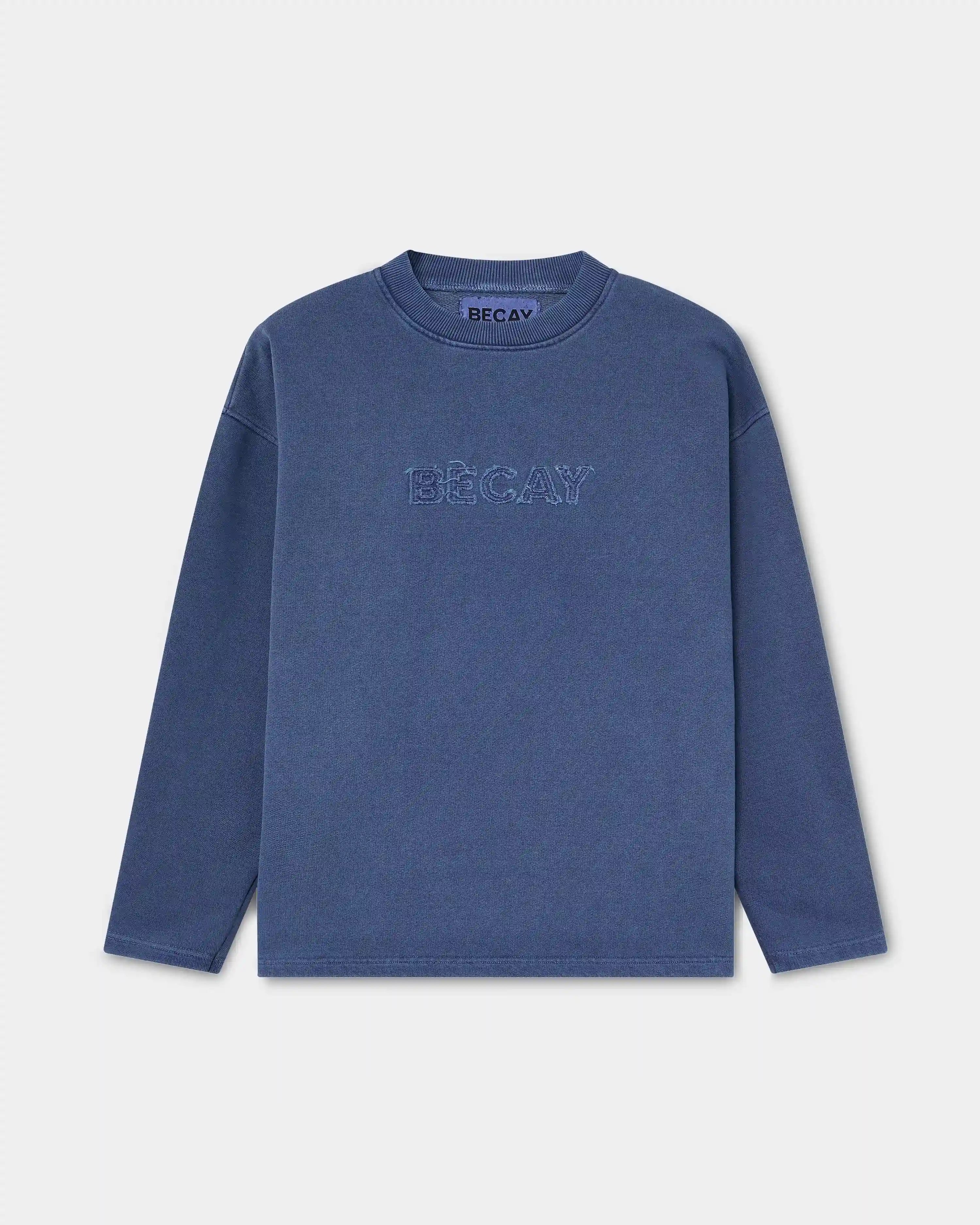 Sun Crewneck Blue