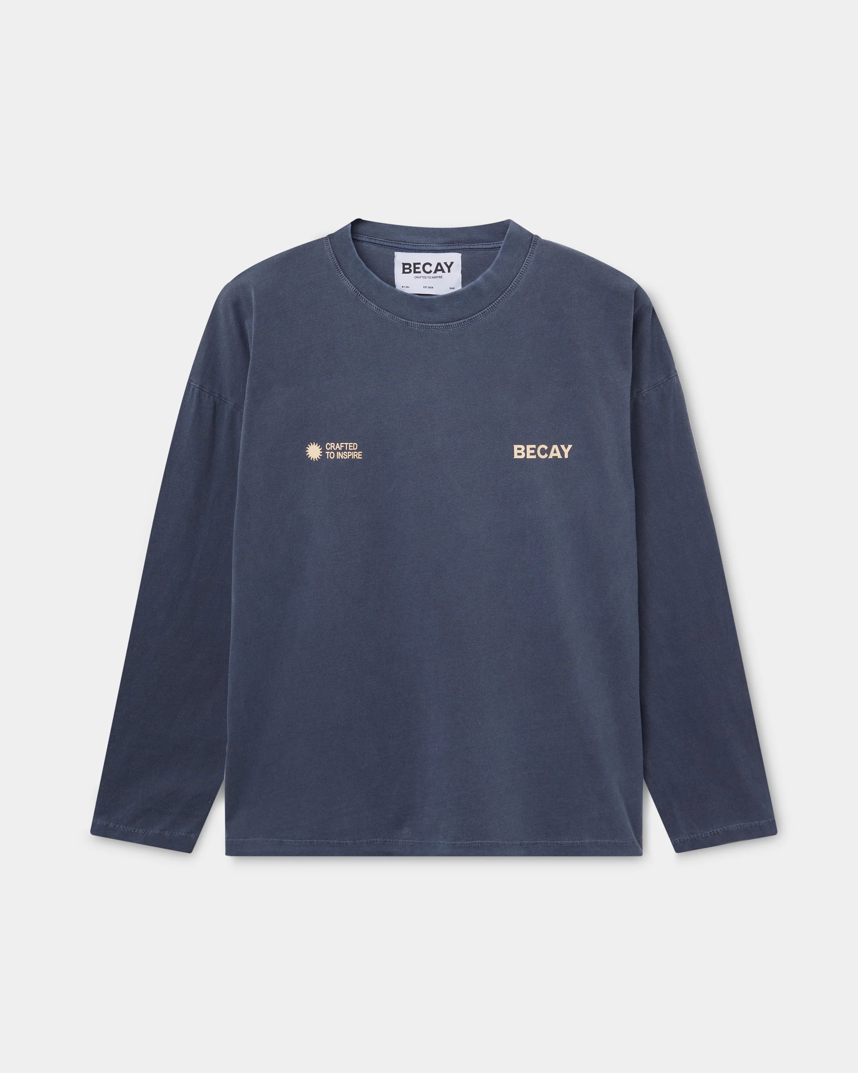 Travis Blue Long Sleeve