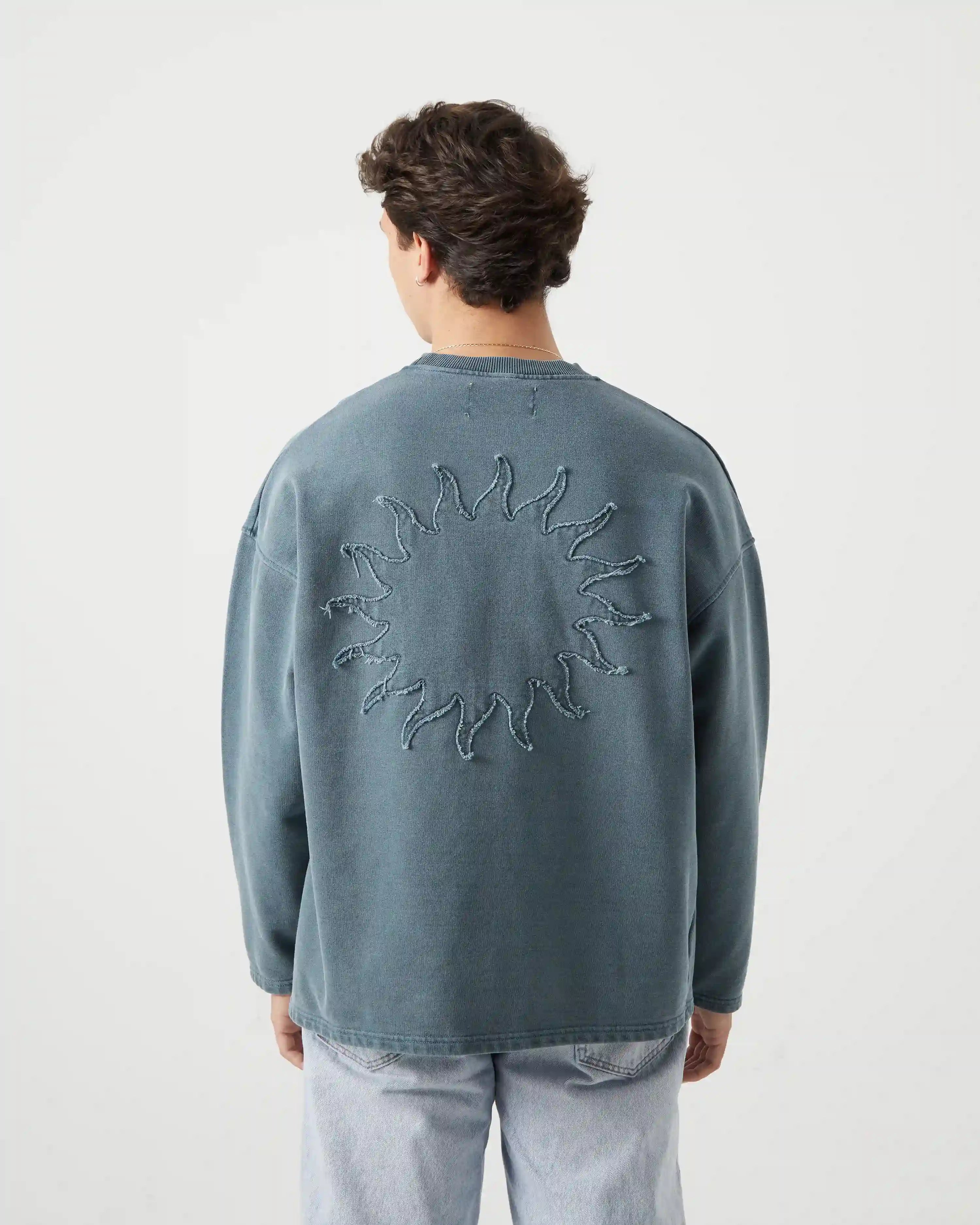 Sun Crewneck Green