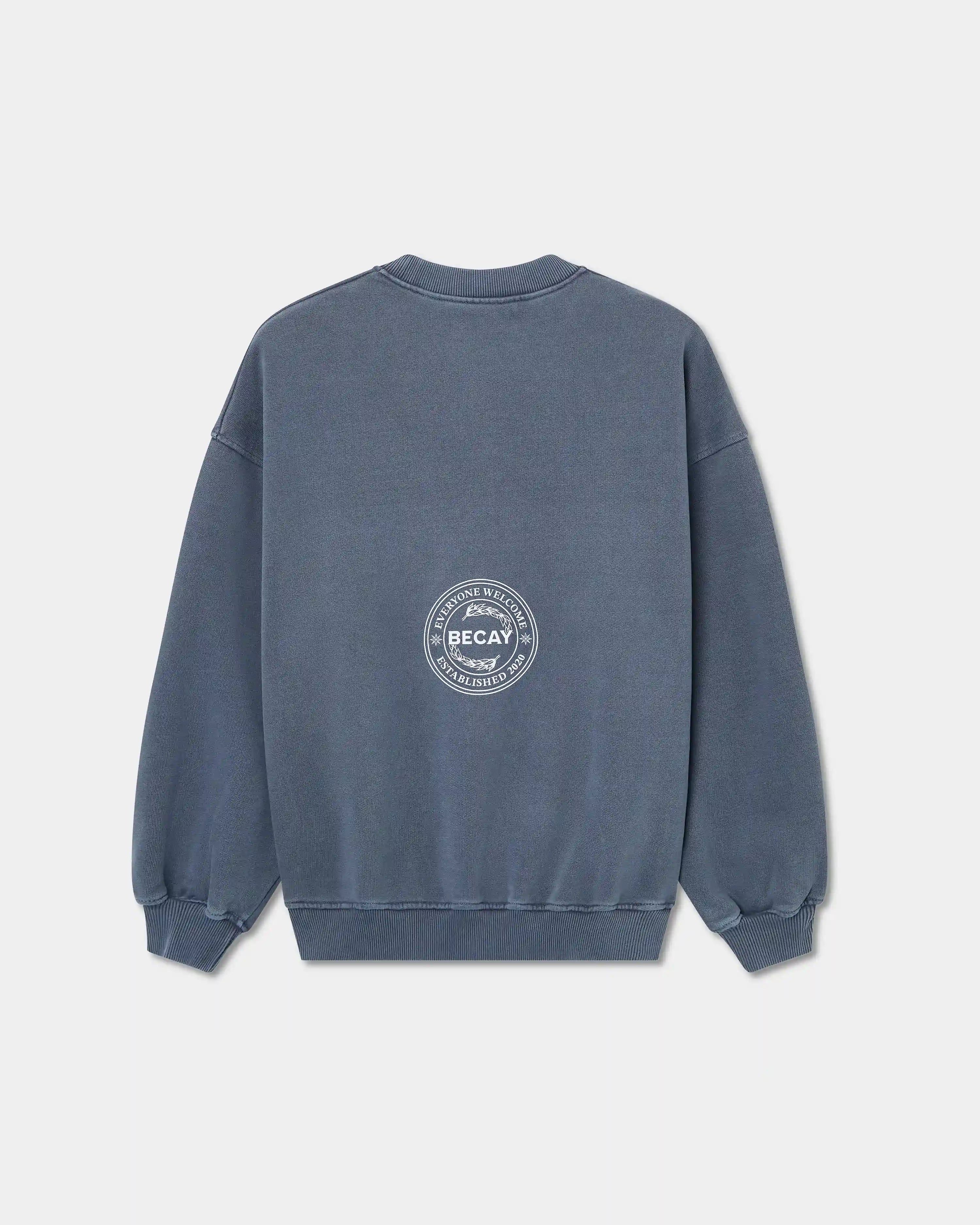 Insignia Crewneck Blue