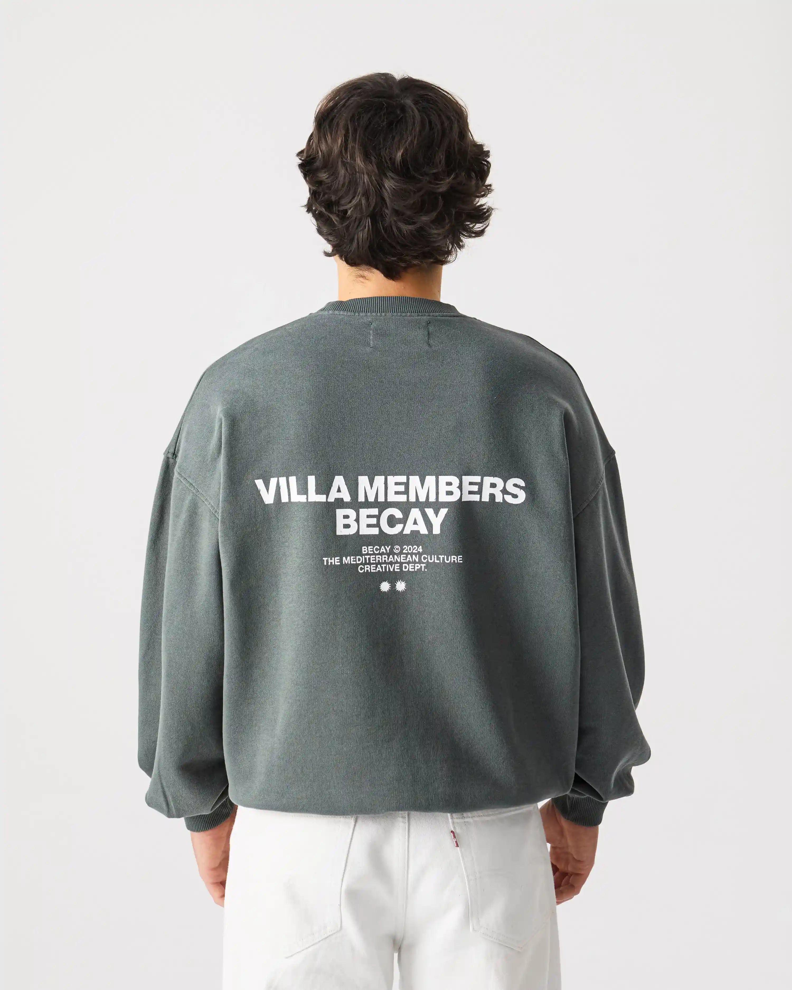 Members Crewneck Green