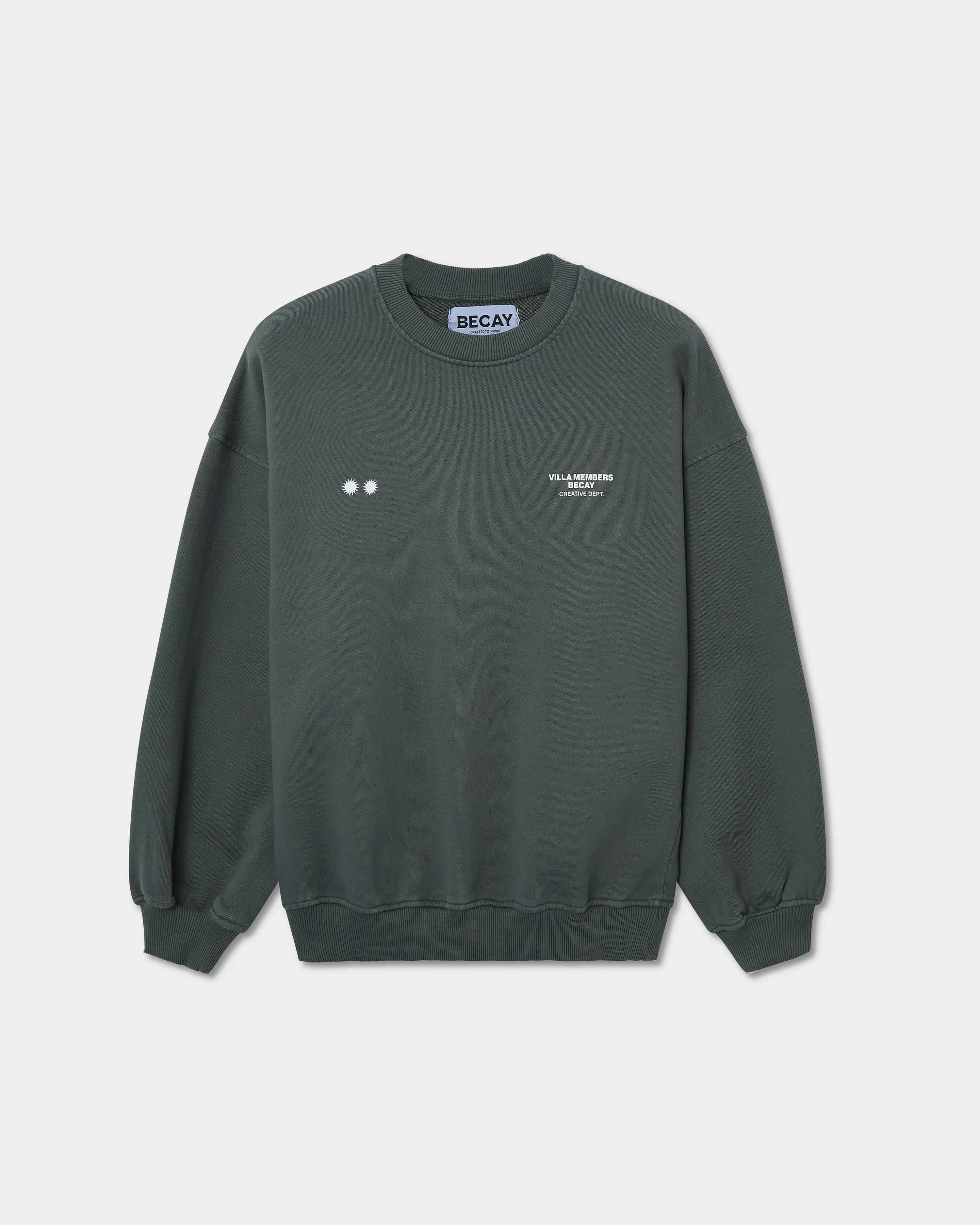 Members Crewneck Green